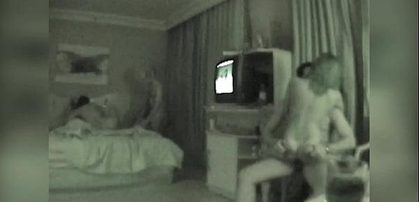  Swingers are filmed secretly during night of group sex and drinking